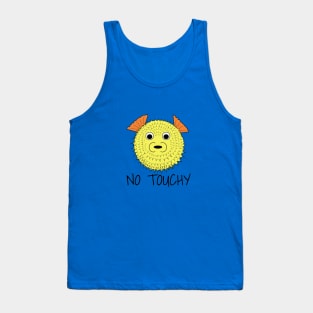 Don't touch me Pufferfish Tank Top